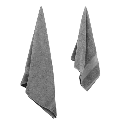 Рушник махровий Ardesto SuperSoft 70х140 см 100% бавовна сірий (ART2270SLP)  - фото 6