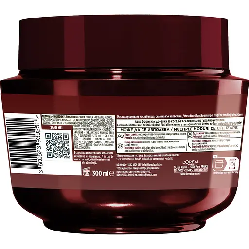 Маска для волос L'Oreal Paris Elseve Full Resist Arginine + Aminexil 300 мл
 - фото 2