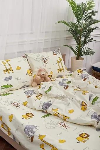 Комплект постельного белья Moon&Star King Size 220x240 наволочки 4х70х70 Savanna Бязь Gold Люкс - фото 3