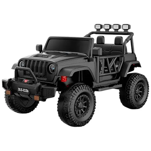 Електромобіль дитячий Bambi Джип M 6065EBLR-2 з Bluetooth 2 моторами 45W EVA колесами музикою та підсвіткою
