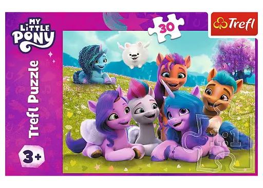 Пазл Trefl Дружные пони Мой маленький пони 30 эл. (18299) - фото 2