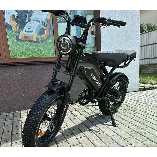 Электровелосипед Crosser 777 фетбайк 500W 48V 18Ah - фото 6