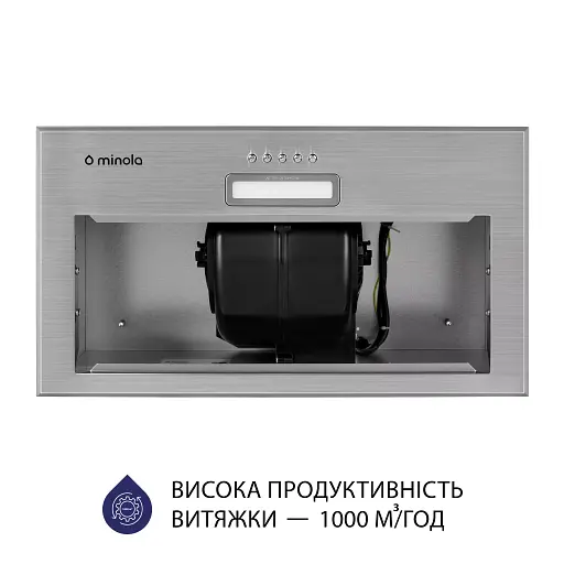 Витяжка повновбудована Minola HBI 5614 I 1000 LED - фото 6