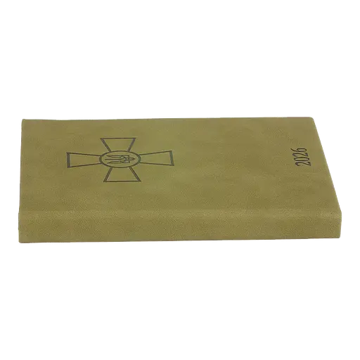 Щоденник датований Buromax Forces 2026 A5 штучна шкіра/поролон світло-коричневий (BM.21130-18) - фото 5