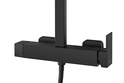 Душова система Corsan Ango Black Matt CMN02MBL, Чорний матовий - фото 4