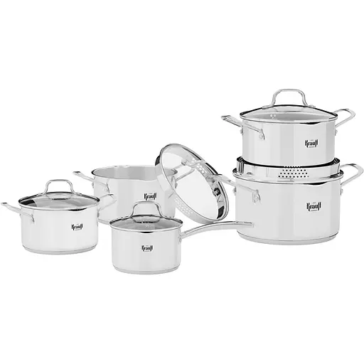Набор посуды Krauff Cook&Joy 10 предметов (26-238-121)