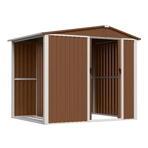 Хозблок-сарай металлический NEXT-дровник. (200х240х180см.)