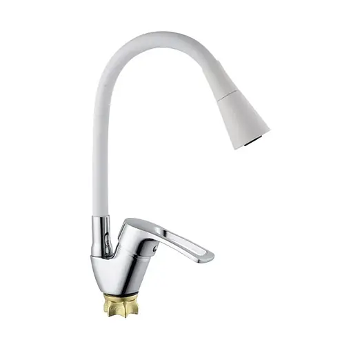 Змішувач для кухні із силіконовим виливом Champion YUB 011-181 MI6423 Хром - фото 1