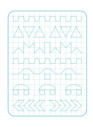 Школа Кенгуру. Зошит-тренажер. Наводимо візерунки - фото 3