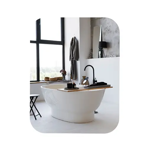 Дзеркало Lidz Nicole 700x900 настінне прямокутне зі завкругленими кутами LD78NI7090 - фото 1