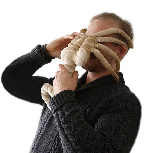 М'яка іграшка Alien Facehugger Чужий Ліцехват 80см 01AL - фото 3