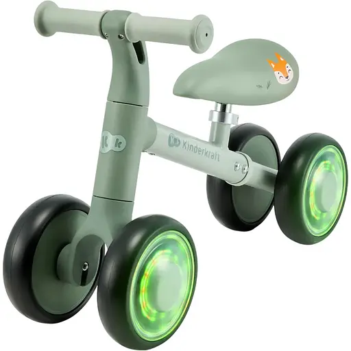 Каталка-біговел Kinderkraft Cutie Flash Green (KRCUFL00GRE0000)