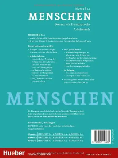 Menschen B1.2 Arbeitsbuch mit Audio-CD - фото 2