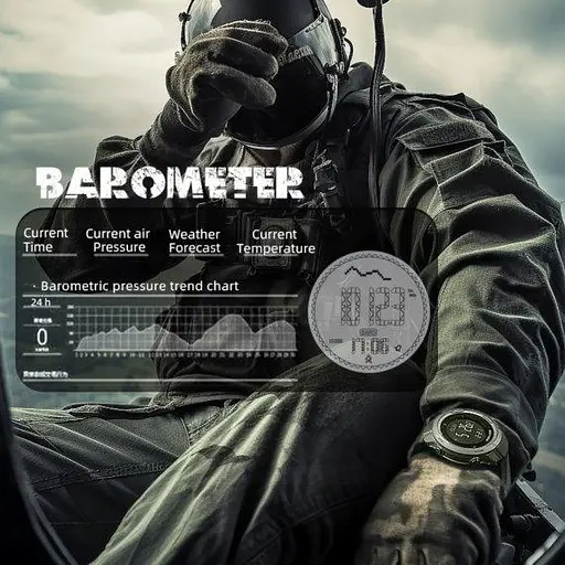 Часы мужские наручные North Edge Vertico с компасом (Белый) - фото 7