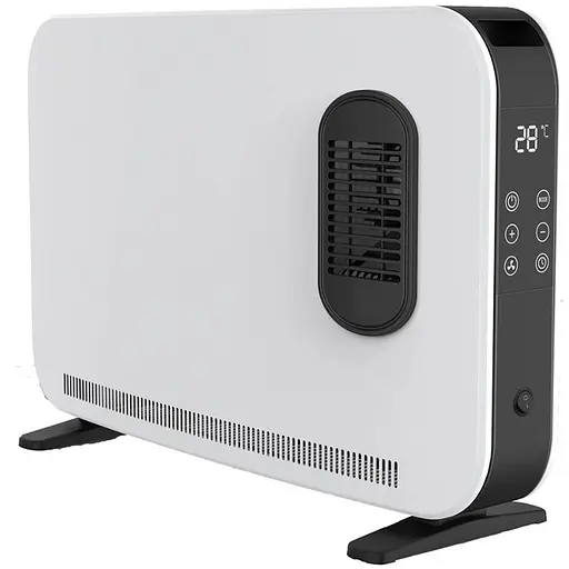 Електроконвектор Metier для підлоги 2.0 кВт, площа обігріву 20 кв.м., Білий (CD2400FRC) - фото 1