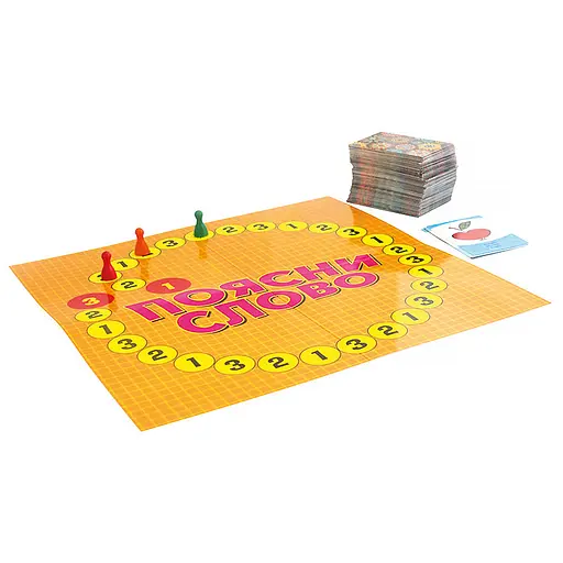 Настільна гра Поясни слово. Що до чого? Arial 911289 укр. мовою - фото 3