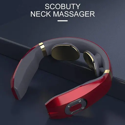 Умный массажер для шеи электрический импульсный с функцией нагревания - фото 6