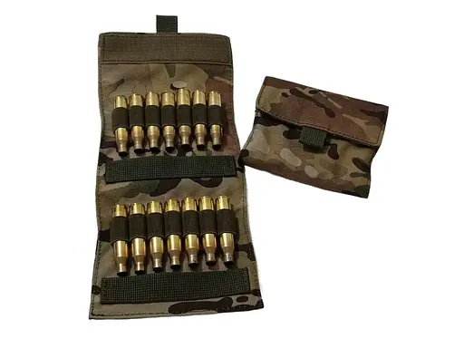 Патронташ для 338 LM, 338 NM, 300 NM, 3006 на 14 патронів на ремінь для перенесення і зберігання - фото 1