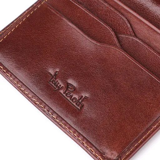 Кошелек для мужчин из натуральной глянцевой кожи Tony Perotti 8х10.5х0.5 см acs0032250 - фото 7