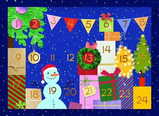 Адвент-пазл-календар Різдвяна таємниця Великдерева - фото 2