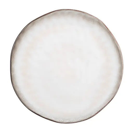 Тарелка обеденная Ardesto 27 см Umbria светло-серая AR2927UG - фото 2