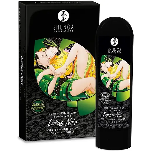 Збуджувальний гель для пар Shunga LOTUS NOIR (60 мл)