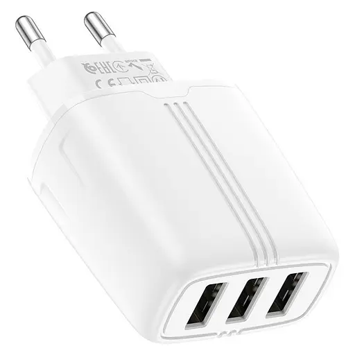 Среднее устройство 3 выхода USB-A Hoco N15 Amazing - фото 1