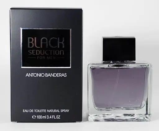 Оригинал Antonio Banderas Black Seduction 100 мл туалетная вода - фото 1
