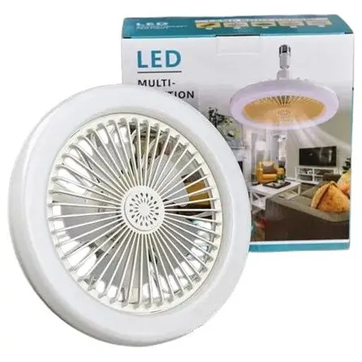 Лампа-вентилятор Fan Light LK23 LED E27 с пультом