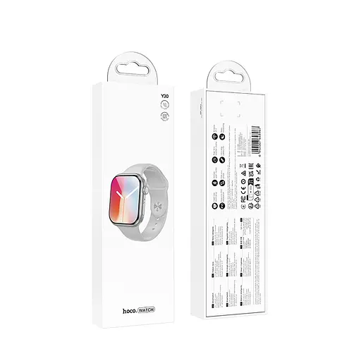 Смарт-годинник Hoco Smart Watch Y30 Smart sports watch (call version) Silver - фото 3