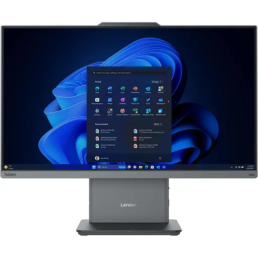 Комп'ютер персональний моноблок Lenovo ThinkCentre 50a 24-G5 23.8" FHD IPS AG Intel i5-13420H 16GB F512GB UMA WiFi кл+м без ОС сірий