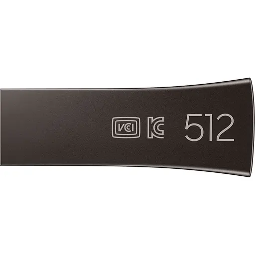 USB флеш-накопичувач Samsung Bar Plus 512GB USB-A 3.2 Titan Gray (MUF-512BE4/APC) [136856] - фото 2