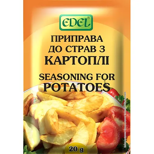 Приправа Edel до страв з картоплі 20 г - фото 1