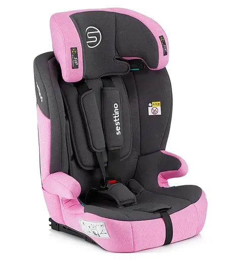 Автокрісло Sesttino Rocker 9-36 кг Isofix Pink - фото 2
