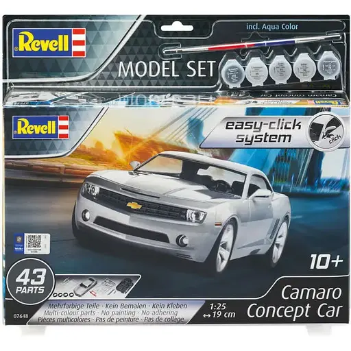 Конструктор Revell автомобіль Model Set Camaro Concept Car 1:25 сірий 67648
