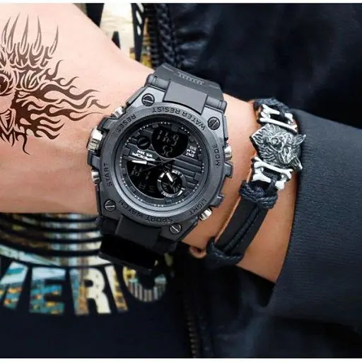 Чоловічий наручний годинник Sanda Tattoo - фото 8