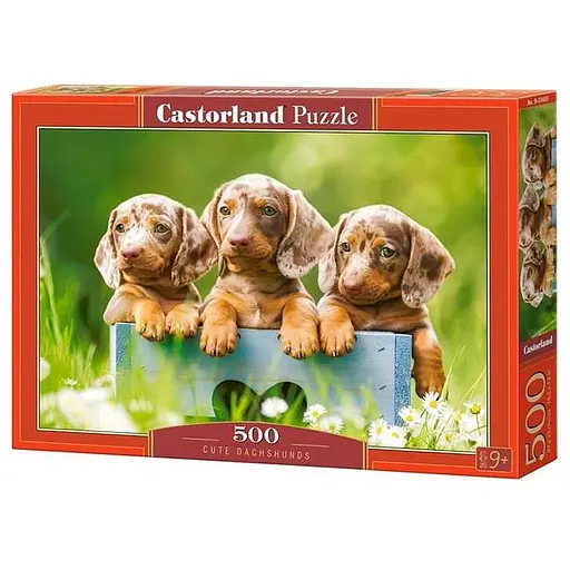 Пазл Castorland Милые такси 500 эл. (B-53605)