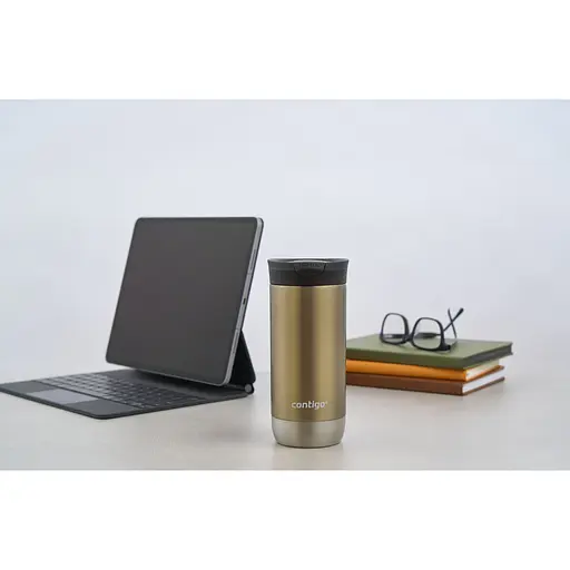 Термокухоль Contigo Huron 2.0, 0.47 л золотий (2205182) - фото 5