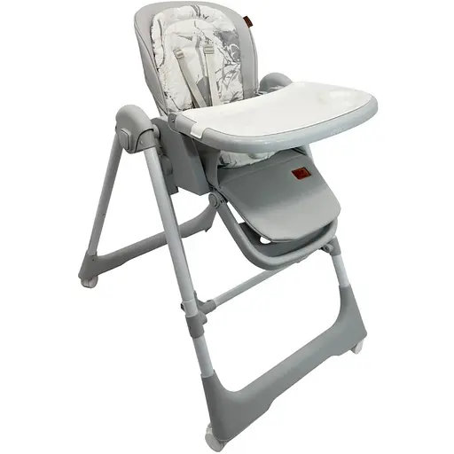 Стул-качалка для кормления ребенка VELANO Nomi, light grey - фото 1