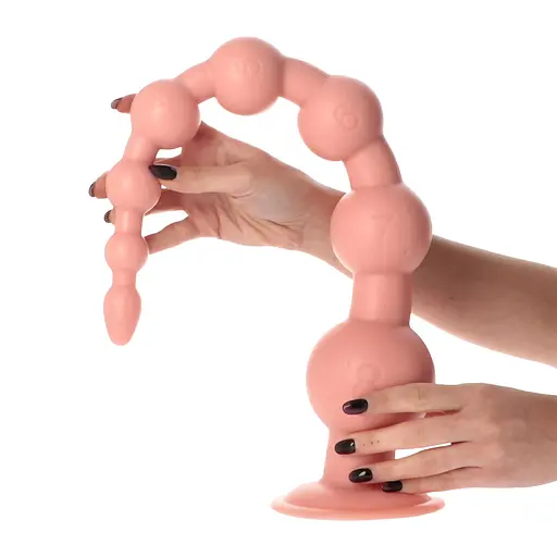 Анальна пробка для фістингу Toyz4lovers Bungle Bungle 58.5 см (тілесний) - фото 5