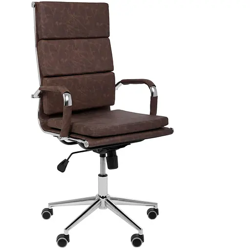 Кресло Slim FX HB Хром Tilt WAX Coffee