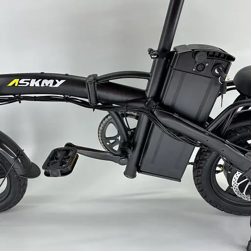 Електровелосипед Askmy 14" (500W 48V 13Аh) чорний - фото 8