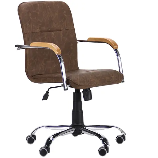 Кресло Самба-RC Хром бук Неаполь N-23 без канта