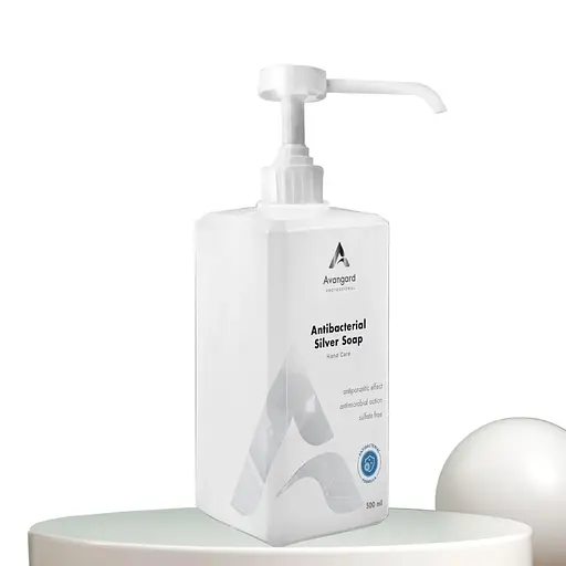 Антибактеріальне безсульфатне мило з іонами срібла A_Avangard Professional 500 мл - фото 1