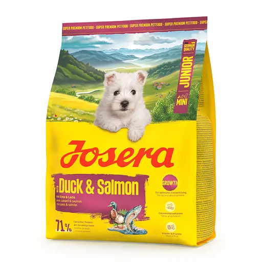 Сухий корм для собак Josera Mini Junior Duck & Salmon 900 г - фото 2