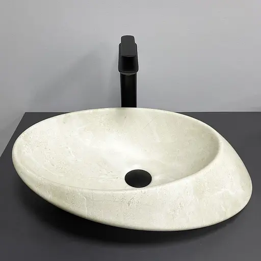 Умивальник VBI Rotello ivory matt накладний VBI-017102 - фото 4