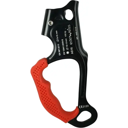 Жумар Edelweiss Handle Ascender AS16 Black R (1060-3700288024787)