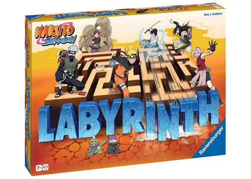 Настільна гра Ravensburger Божевільний лабіринт. Наруто: Ураганні хроніки (Das verruckte Labyrinth - Naruto Shippuden) (англ.) (PS204)