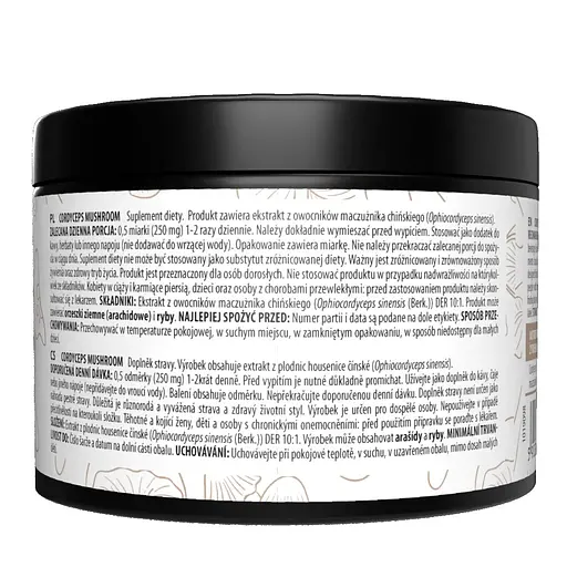 Экстракт гриба китайского кордицепса ActivLab Cordyceps Mushroom, 100 грамм - фото 3