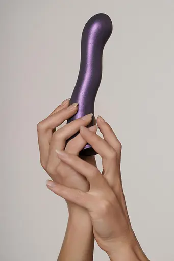 Фаллоимитатор Ouch! Curvy G-Spot Dildo 7apos;apos; 17 cm (фиолетовый) - фото 21